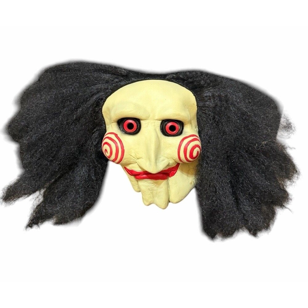 Paper Magic Group Official Saw Movie Jigsaw Halloween Prop Mask